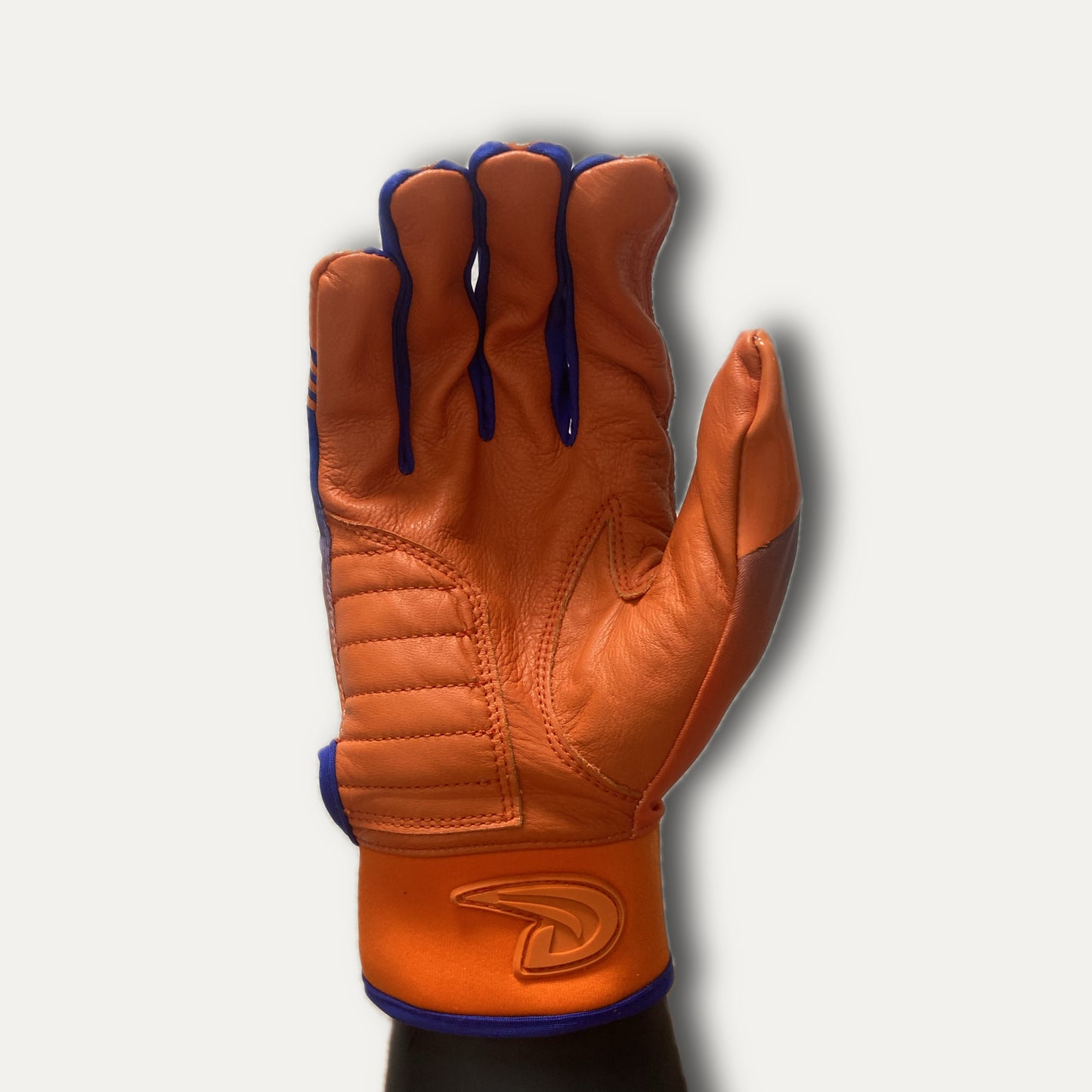 LUMEN Collection Orange/Royal Batting Gloves