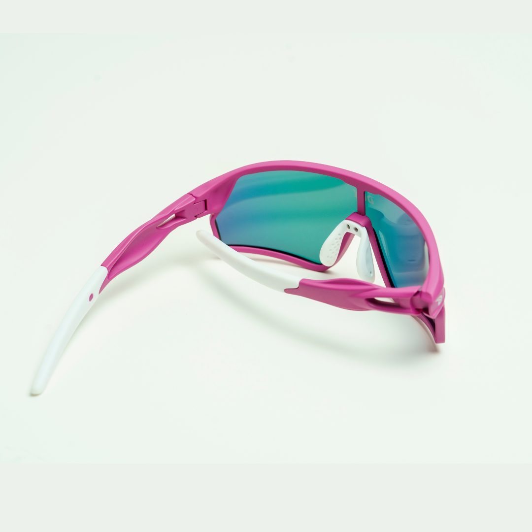 SGXQ669 Sunglasses - Pink/White Polarized (youth)