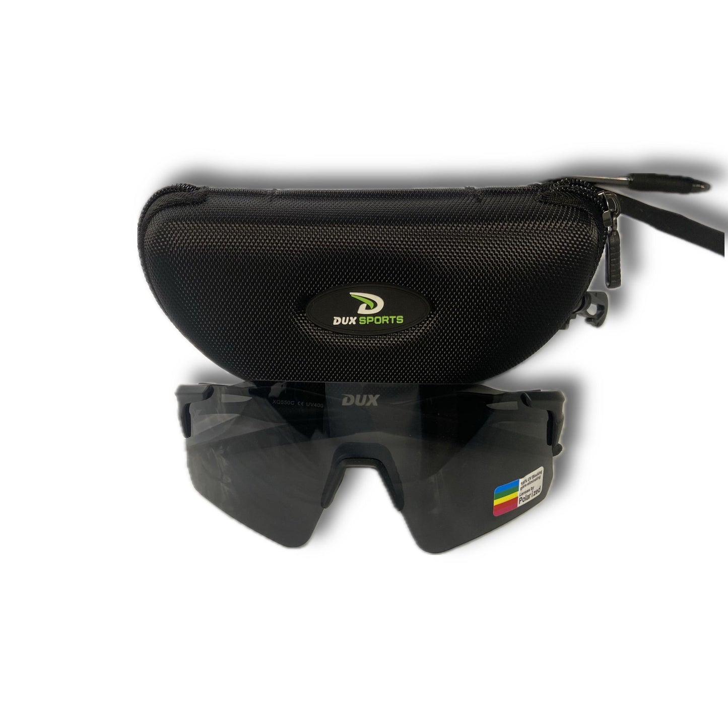 SGXQ550B Sunglasses - Black/Black Polarized