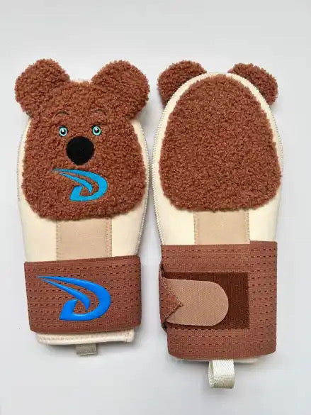 Teddy Bear Sliding Mitt