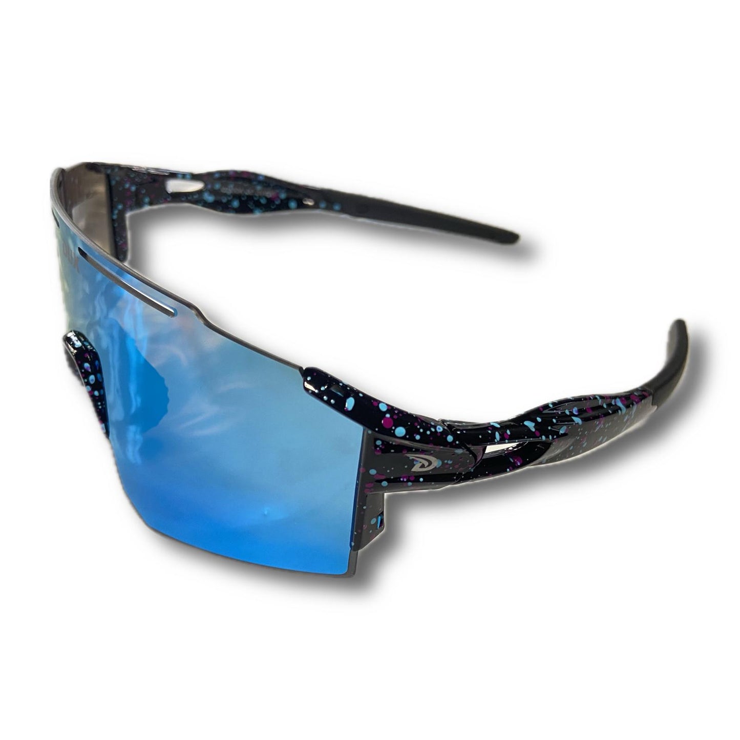 UNUS Sunglasses - Black/Blue Dotted