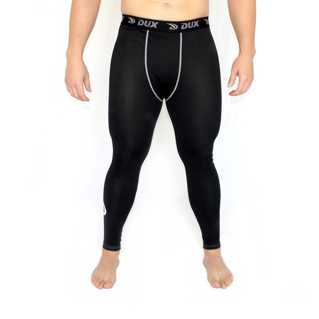 Compression Pants | Solids Collection | Black | Dux Sports