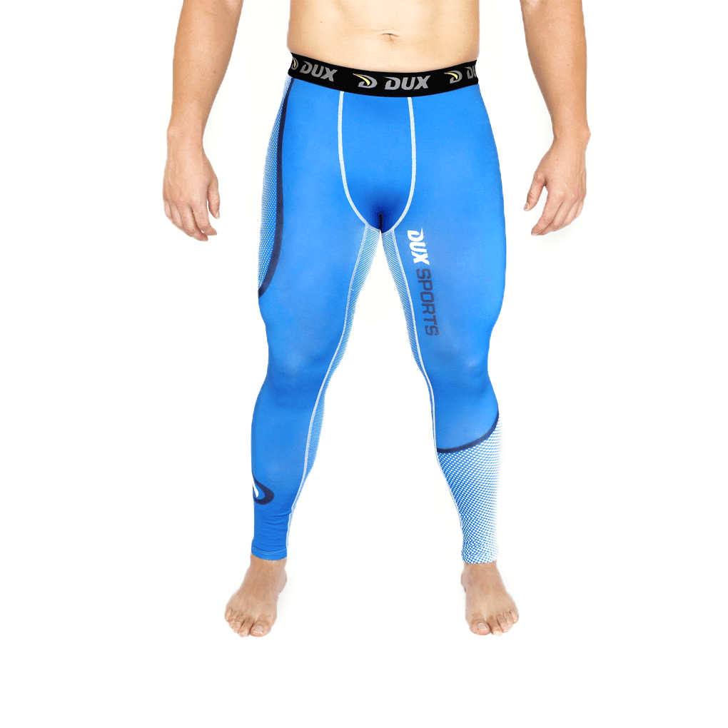 Compression Pants | DOTS | Blue | Dux Sports