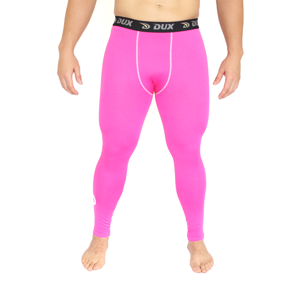 Compression Pants | Solids Collection | Pink | Dux Sports