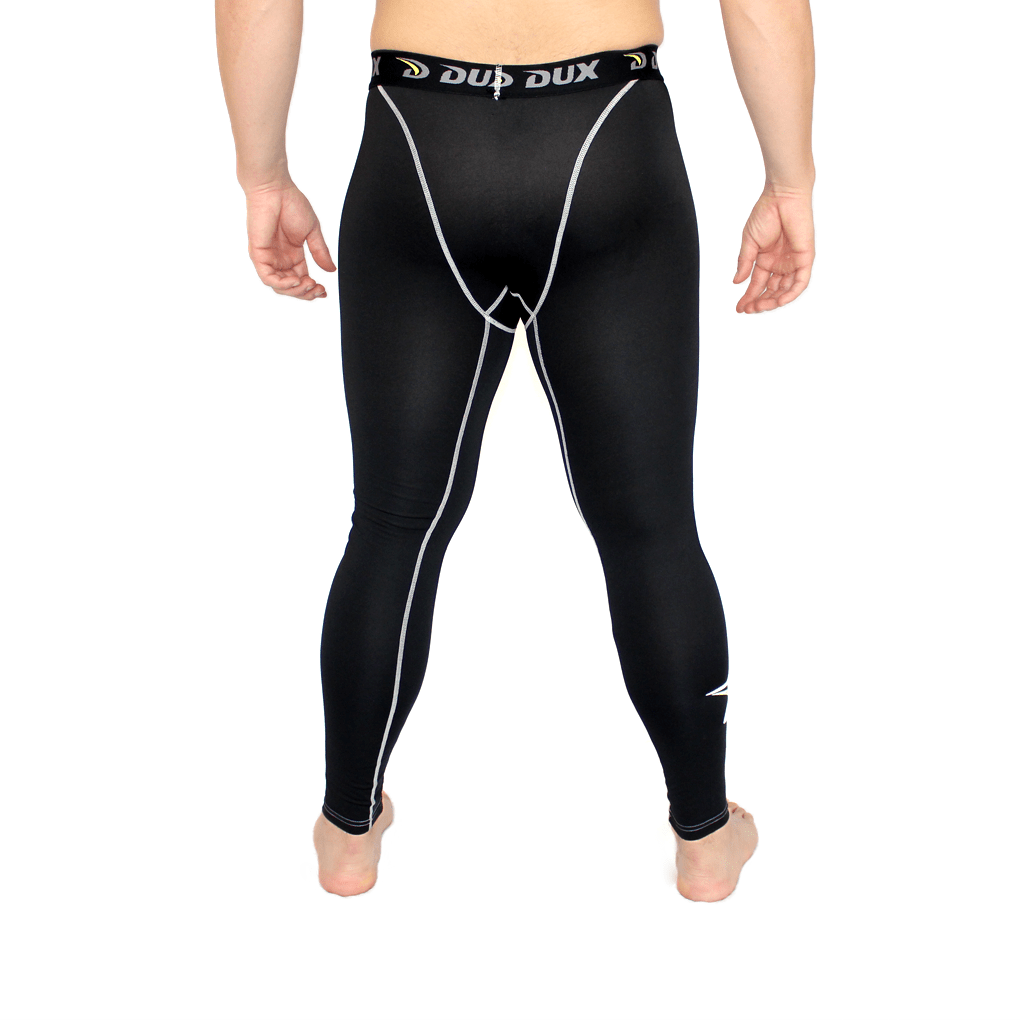 Compression Pants | Solids Collection | Black | Dux Sports