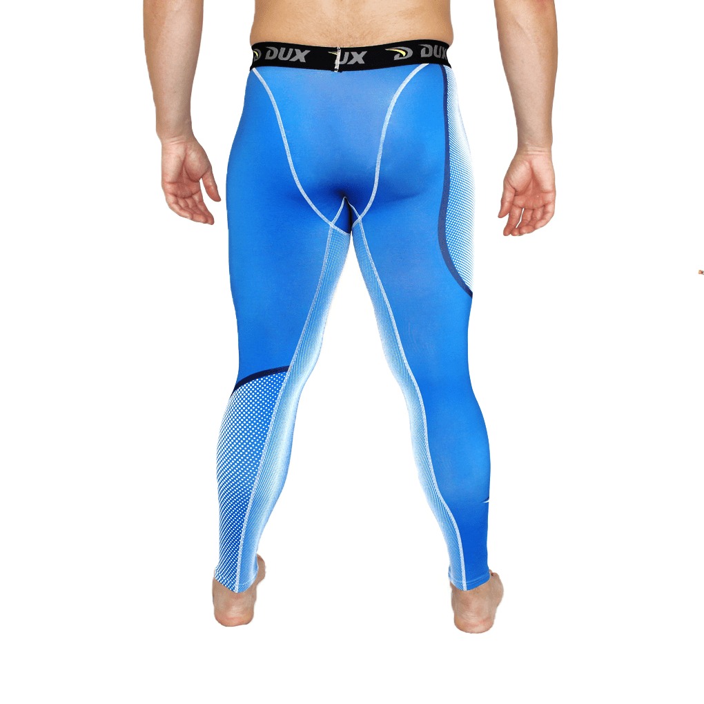 Compression Pants | DOTS | Blue | Dux Sports