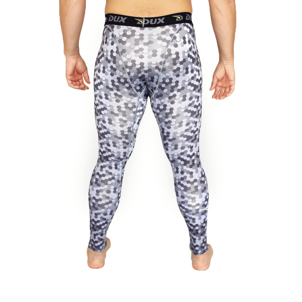 Compression Pants | HEXA SERIES | Grey | Dux Sports