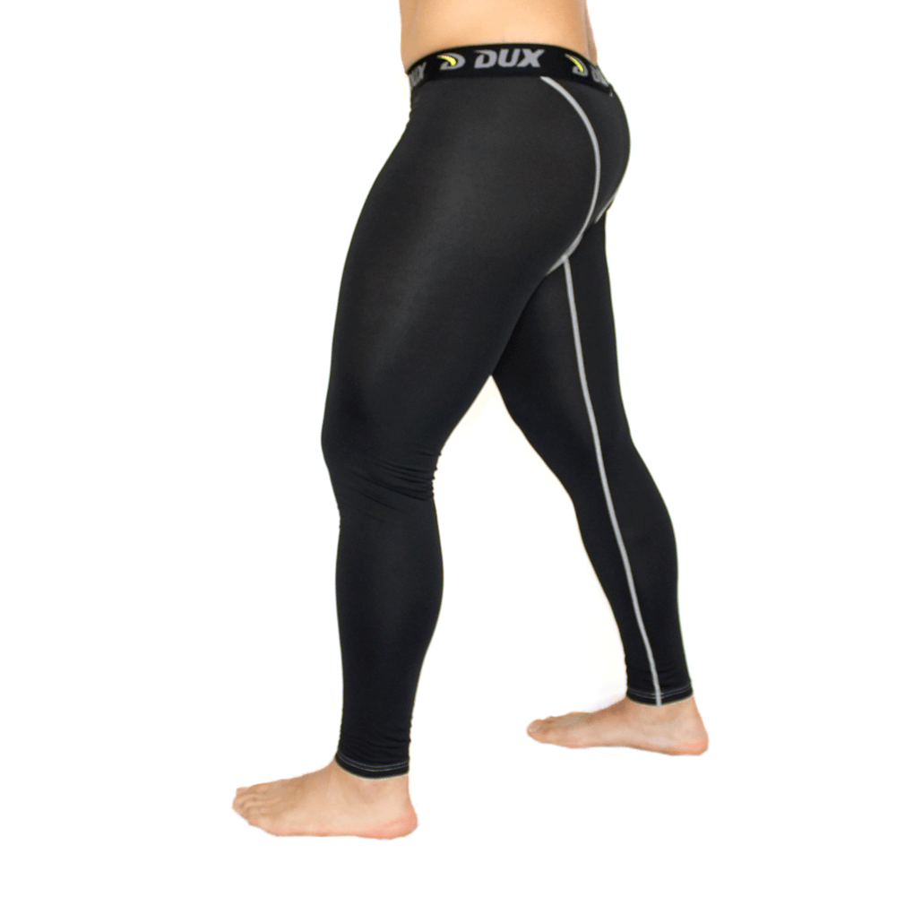 Compression Pants | Solids Collection | Black | Dux Sports