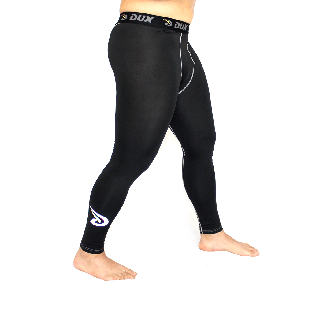 Compression Pants | Solids Collection | Black | Dux Sports