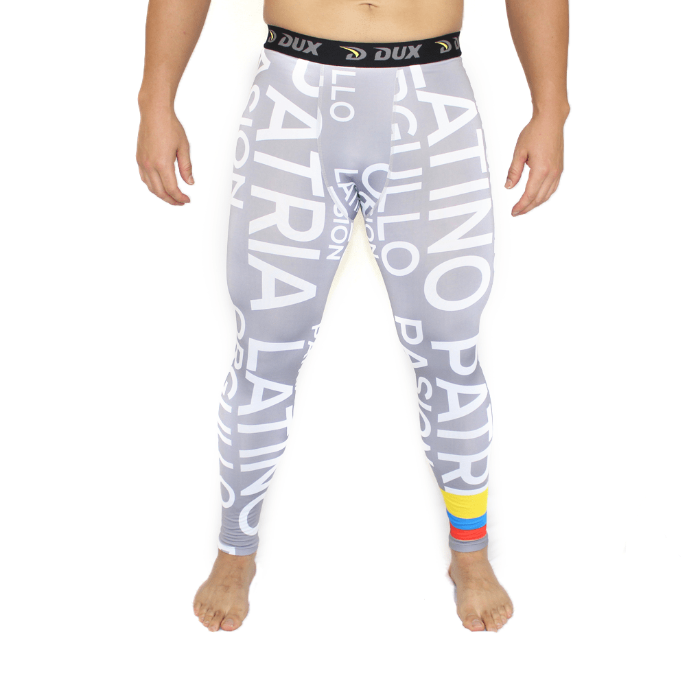 Dux Sports | Latino Flags Compression Pants | Venezuela | Compression Gear