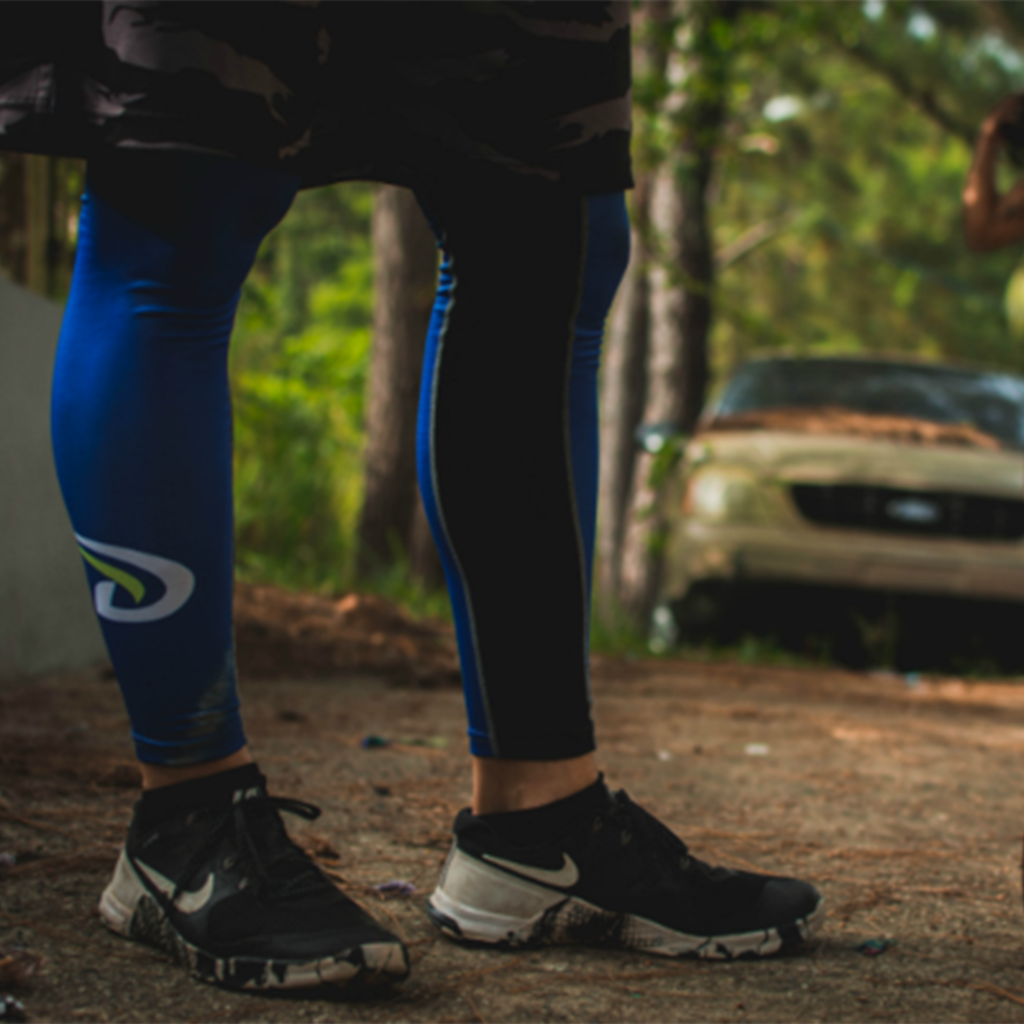 Compression Pants | Fresh Series | Blue | Dux Sports | Vincent Gonzalez