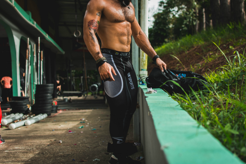 Compression Pants | DOTS | Black | Dux Sports