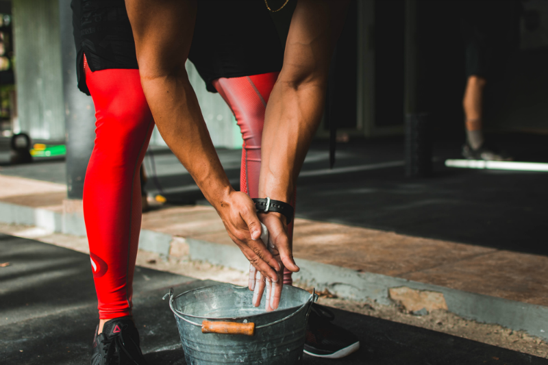 Compression Pants | DOTS | Red | Dux Sports