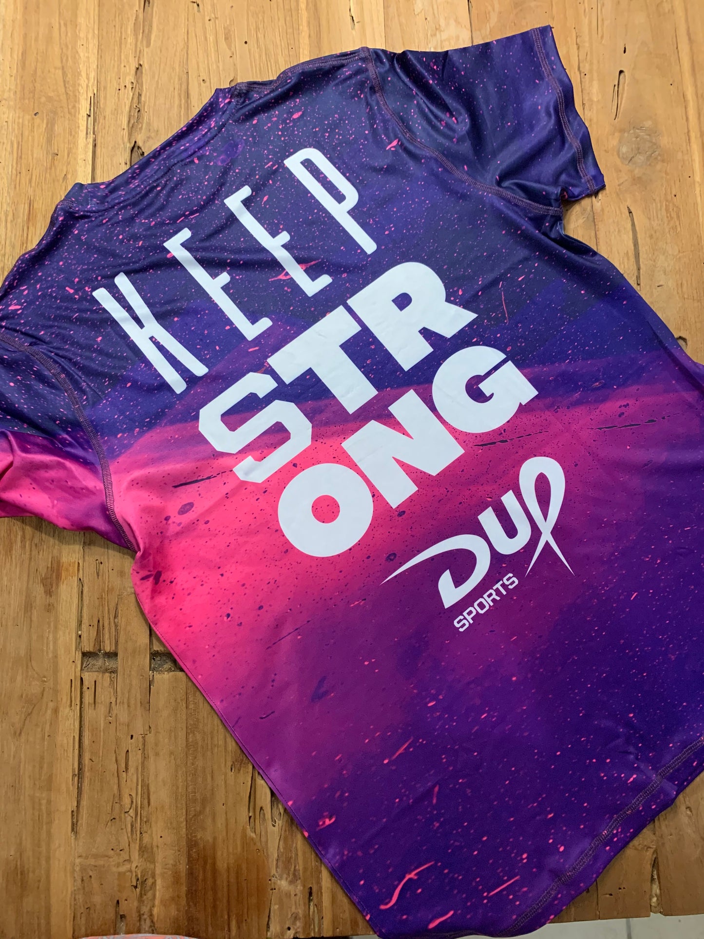 Keep Strong T Shirt - Galaxy