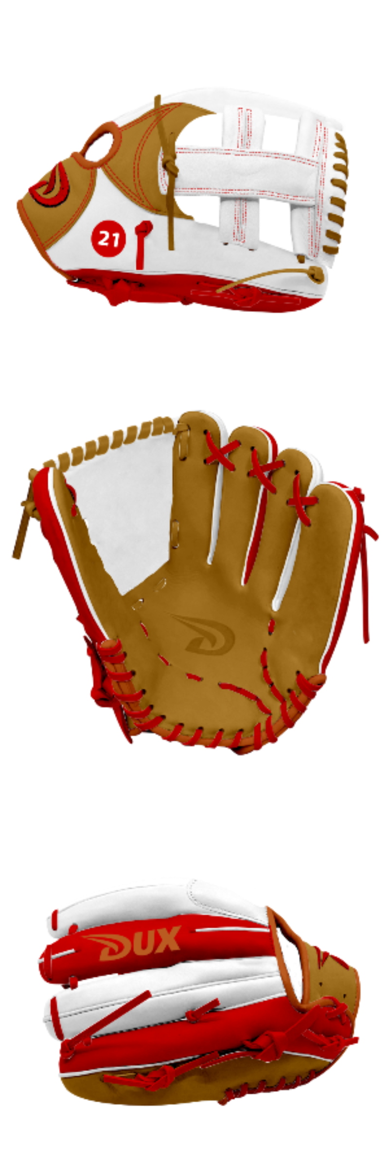 Dux Sports Custom Gloves - English - Customer's Product with price 149.99