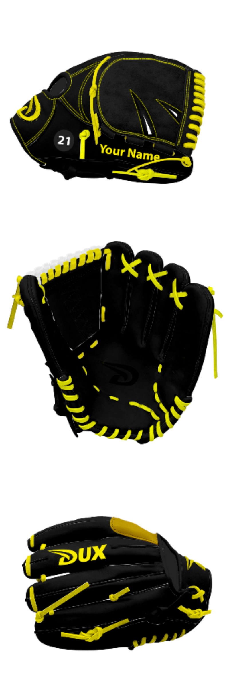 Dux Sports Custom Gloves - English - Customer's Product with price 280.00