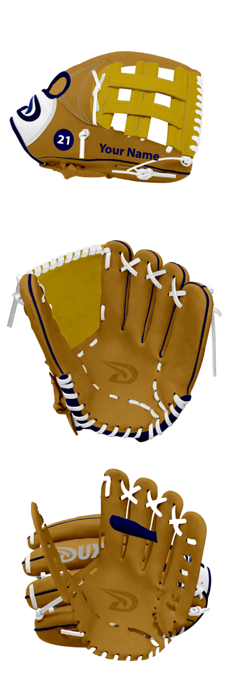 Dux Sports Custom Gloves - English - Customer's Product with price 149.99