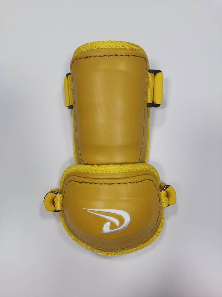 yellow baseball elbow guard