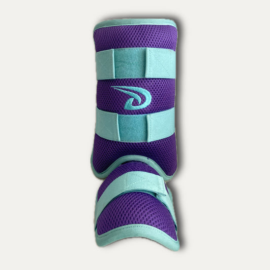 Praesidium Mesh Leg Guard - Purple/Mint (Limited Edition)