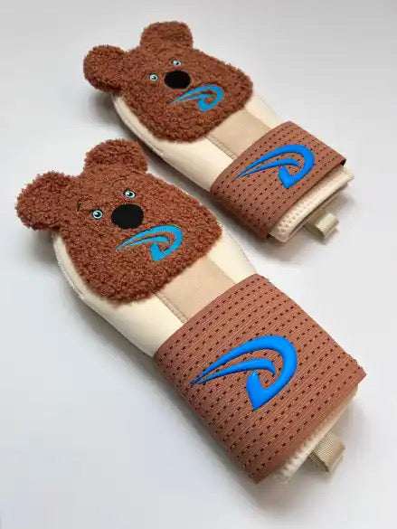 Teddy Bear Sliding Mitt