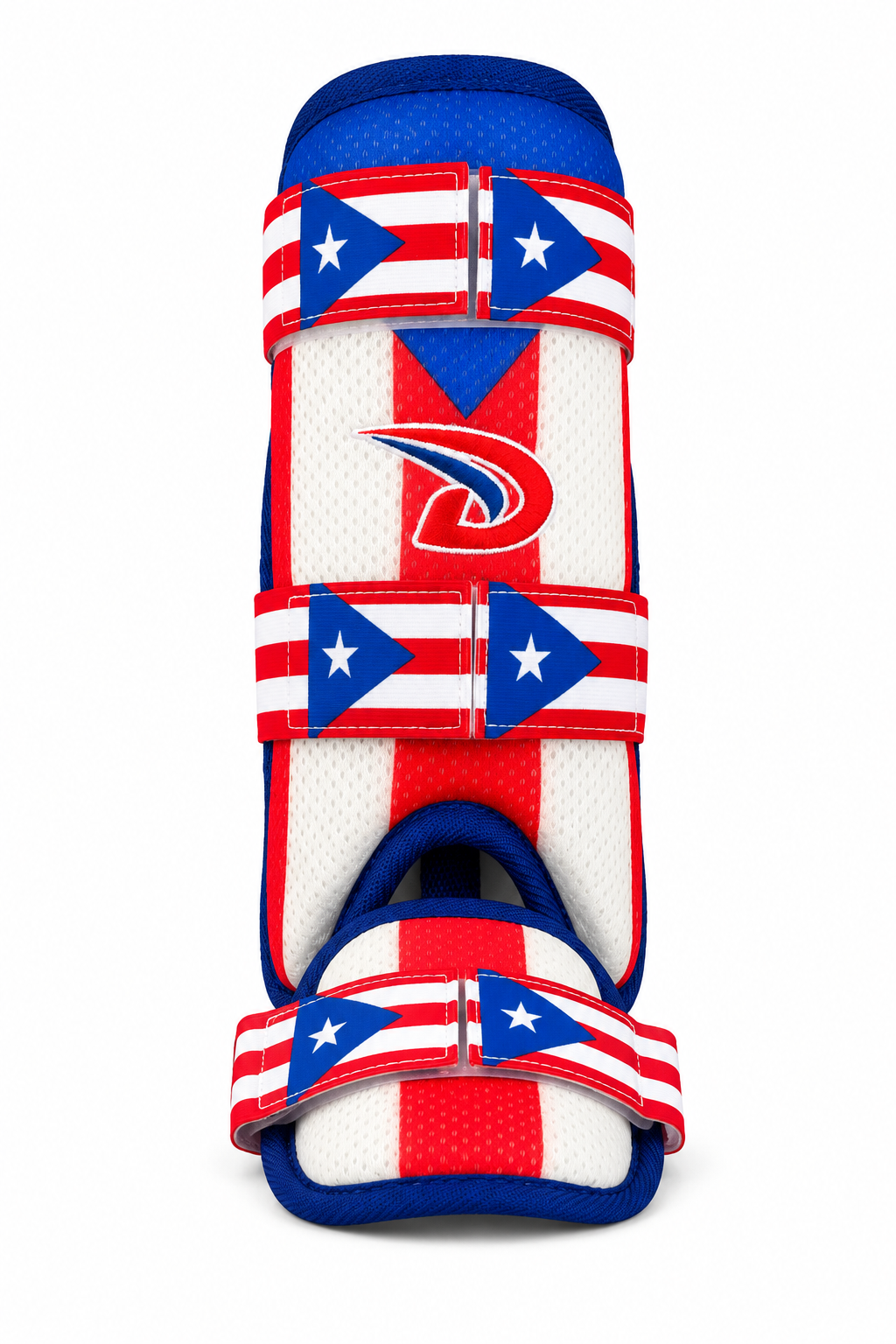 Praesidium Mesh Youth Leg Guard - Puerto Rico Flag (Limited Edition)