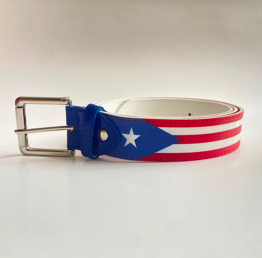 Puerto Rico Leather Belt