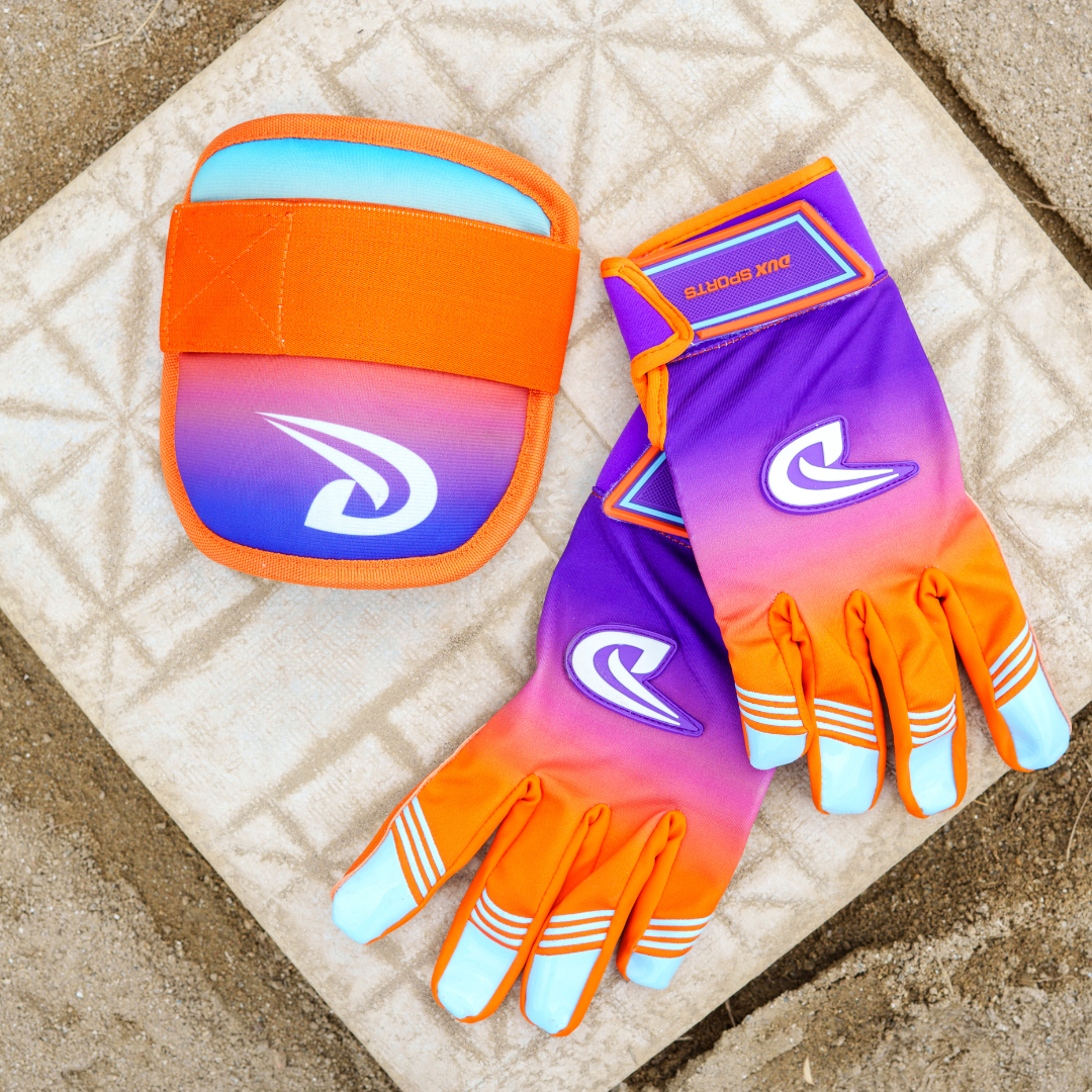 LUMEN Elbow Guard - Purple/Orange/Baby Blue (Limited Edition)