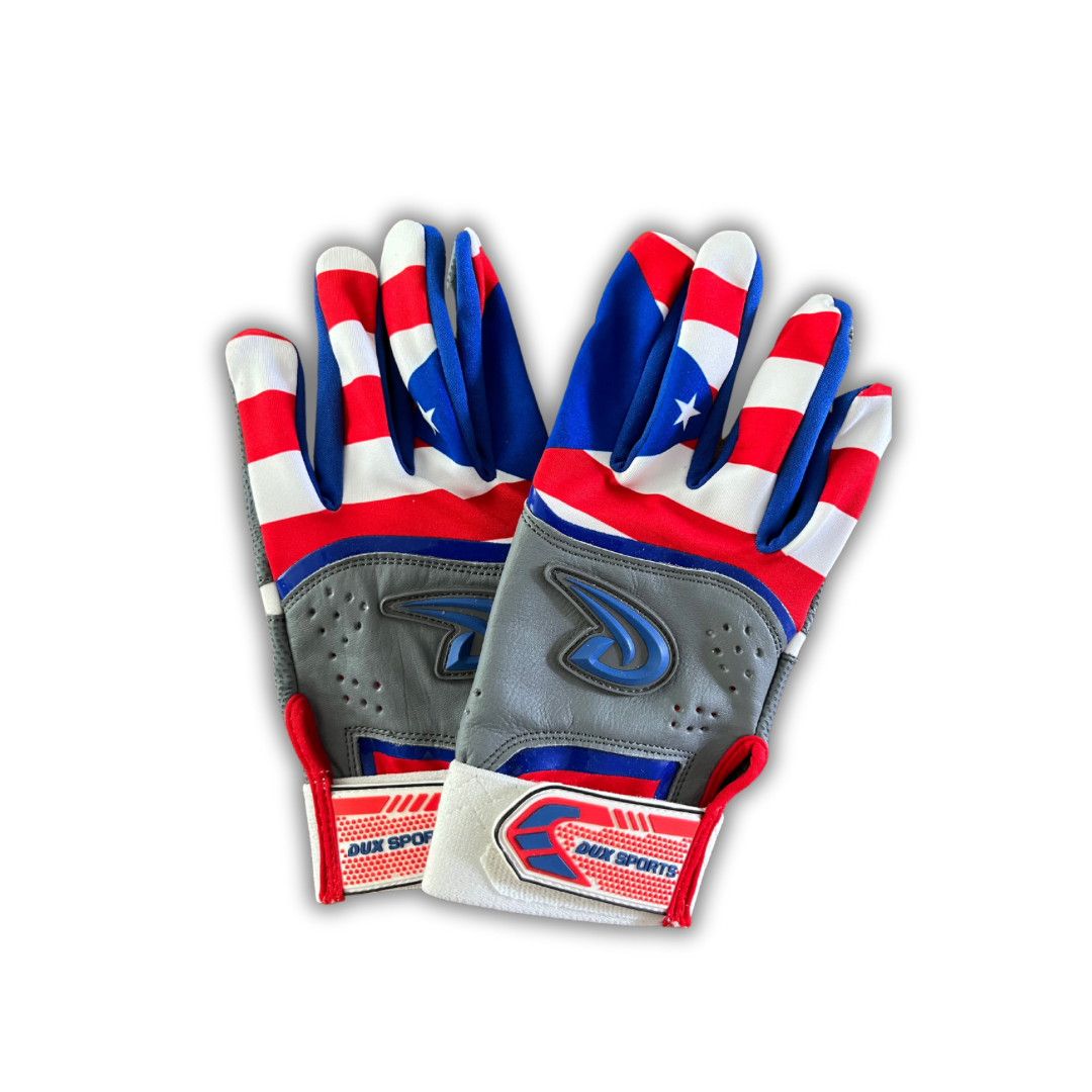 El Perreo, Puerto Rico Flag Zanda Batting Gloves