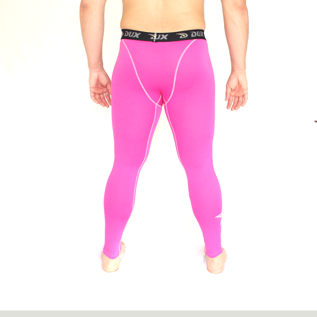 Compression Pants | Solids Collection | Pink | Dux Sports