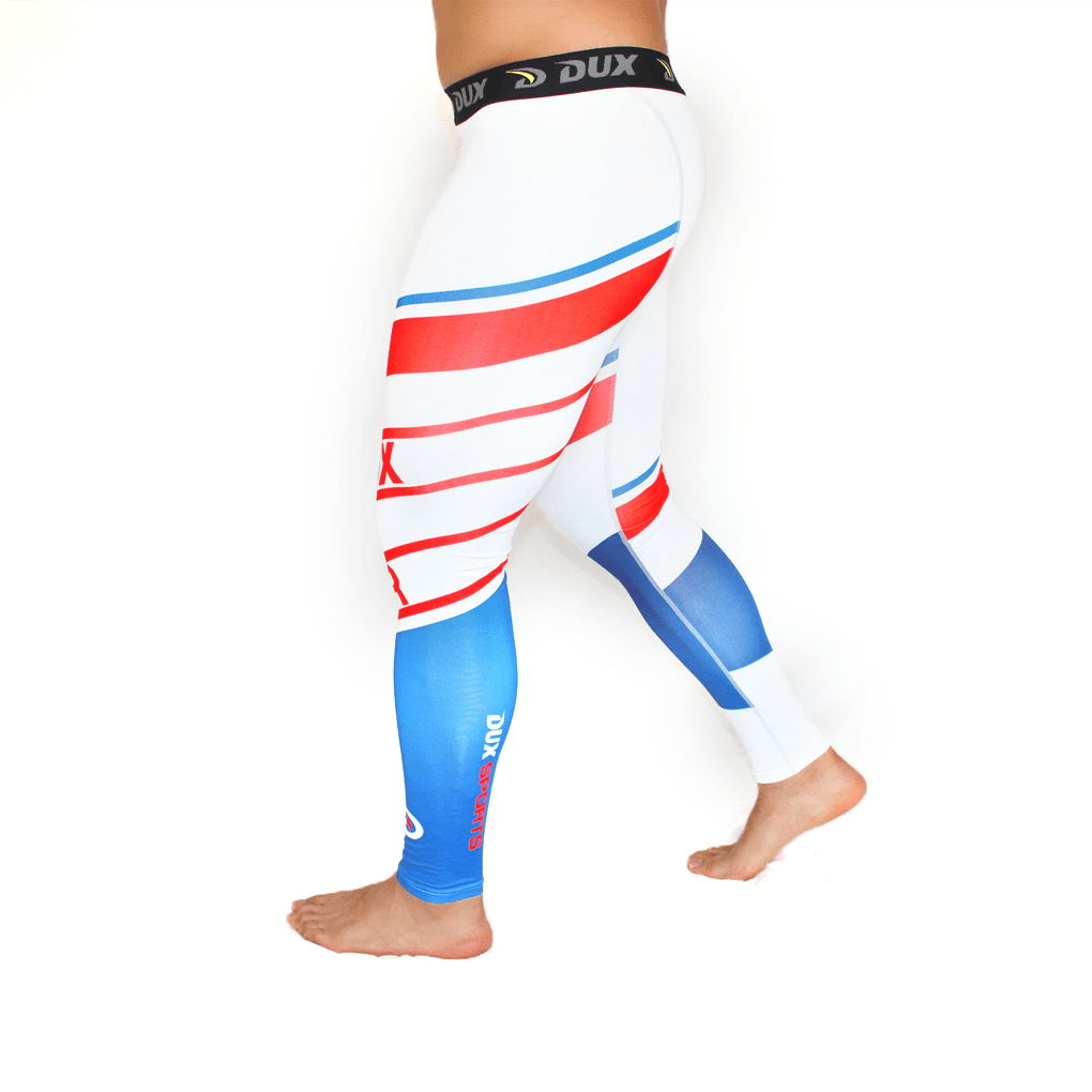 Compression Pants | Puerto Rico Flag | Dux Sports