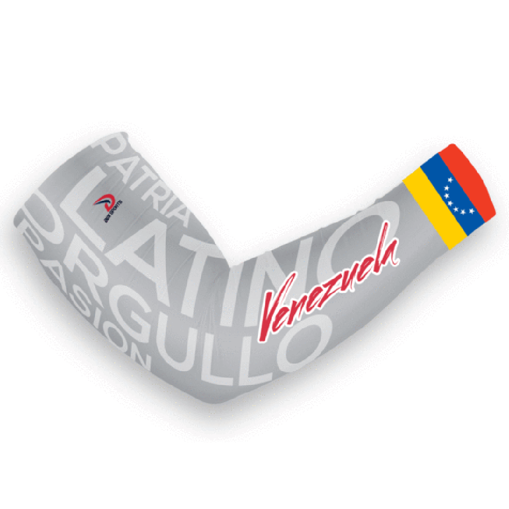 compression arm sleeve venezuela latino flags