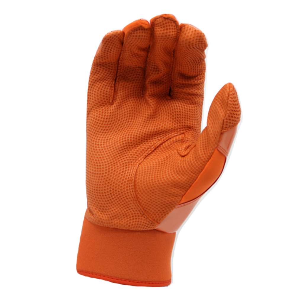 Dux Sports batting gloves inside orange 