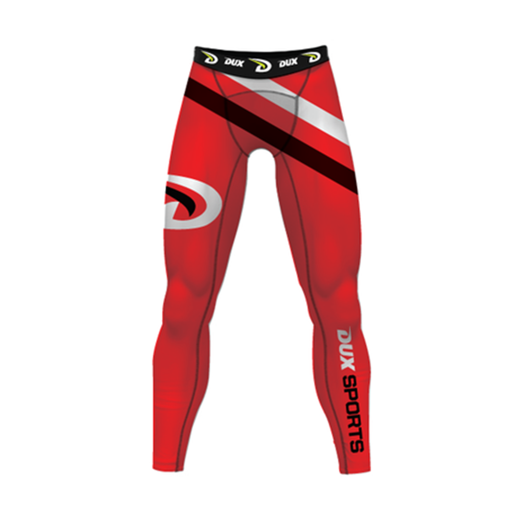 compression pants red slam for training in crossfit