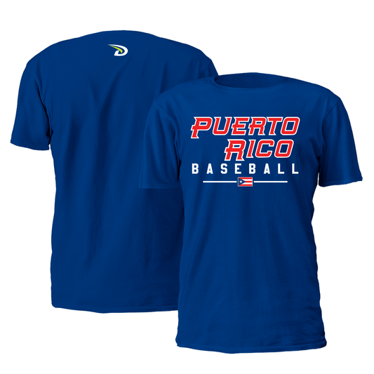 Puerto rico baseball shirt blue camisas de beisbol de puerto rico