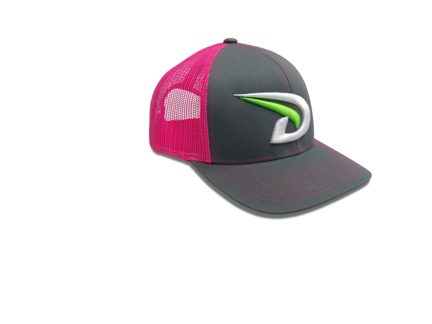 Dux Sports Trucker Snapback Hat Pink - Adjustable backstrap