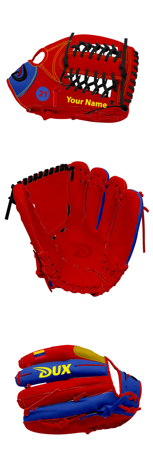 Dux Sports Custom Gloves - English - Customer's Product with price 199.98 ID B4HXlJIJOyx6z_AI-OBuvI3c