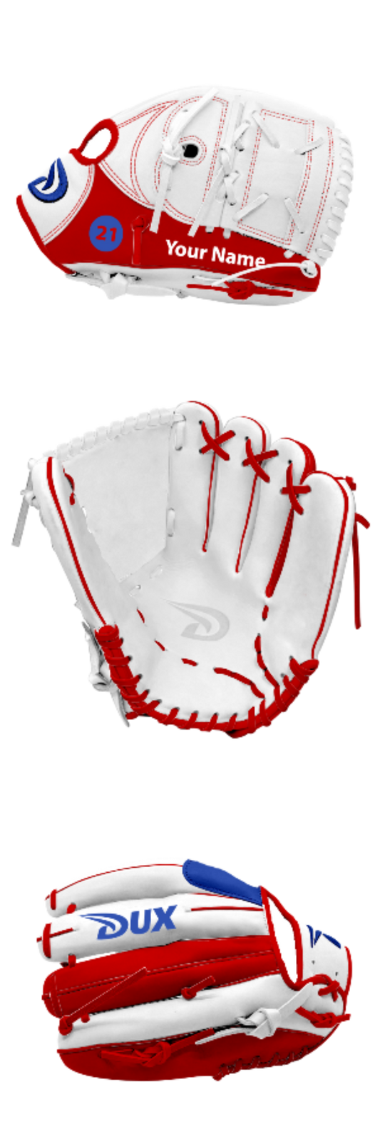 Dux Sports Custom Gloves - English - Customer's Product with price 149.99